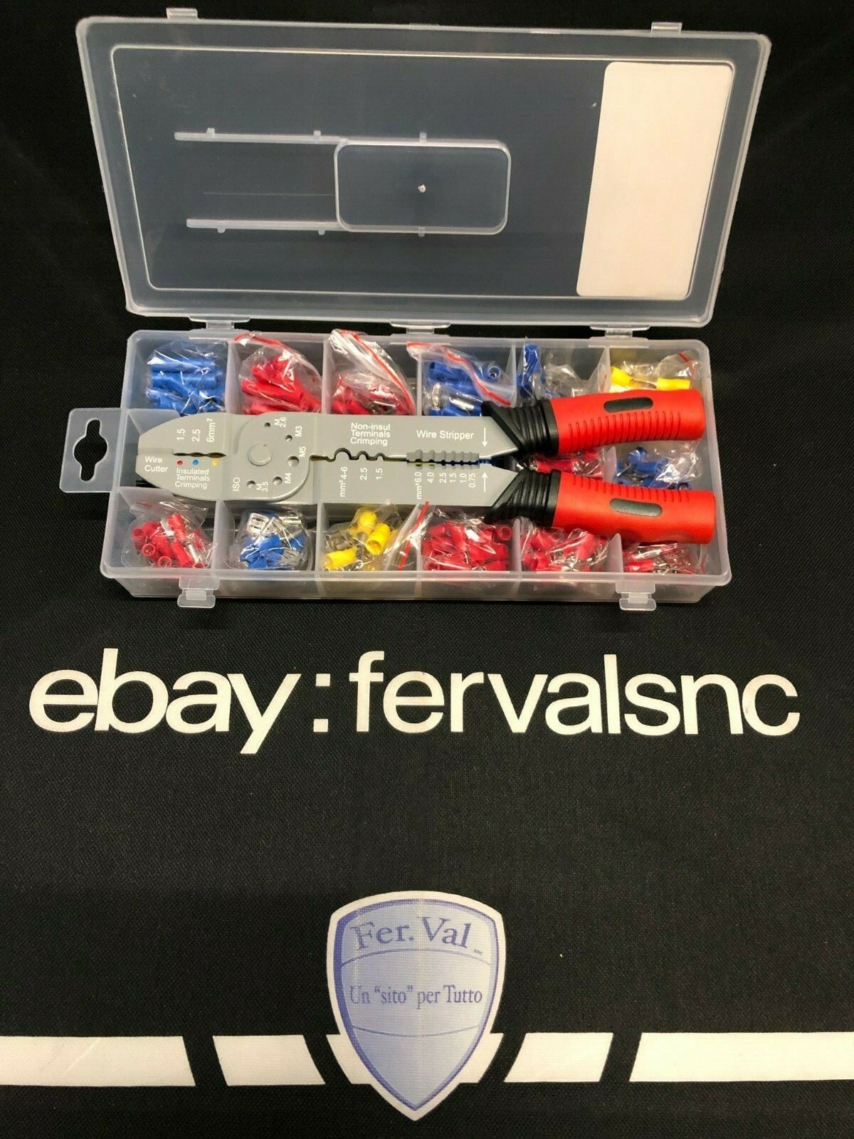 Kit Crimpatrice Professionale Valex 1462675: Tutto in Uno per Cavi