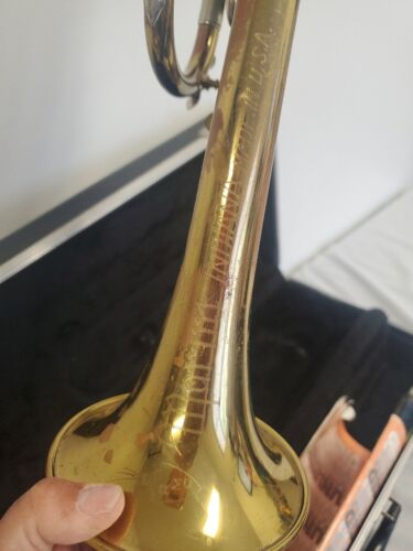 Custodia Bundy vintage Martin Indiana Cornet RMC & Vincent Bach 7C boccaglio - Foto 5 di 24