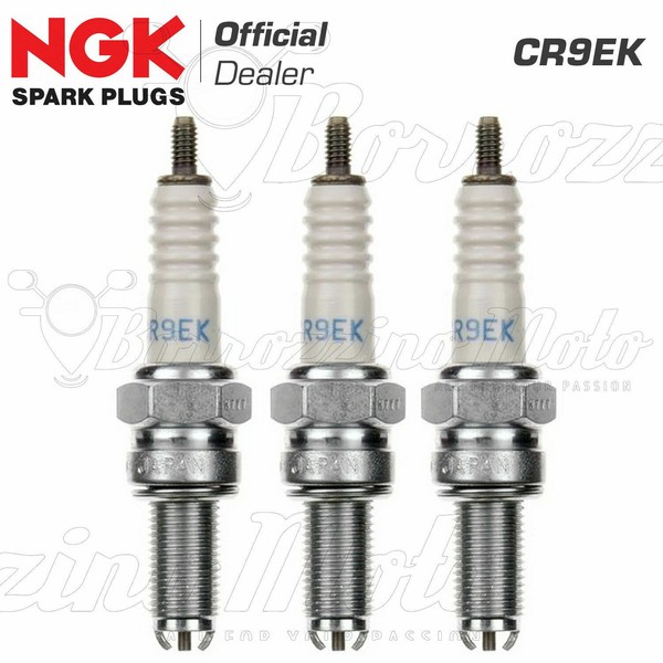 3 Kerzen NGK CR9EK Triumph Daytona 675 2006-image