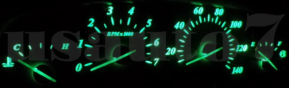 NEW Dash Cluster Gauge GREEN SMD LED LIGHT BULB KIT Fits 00-05 Buick Park Avenue - Image 3 of 4