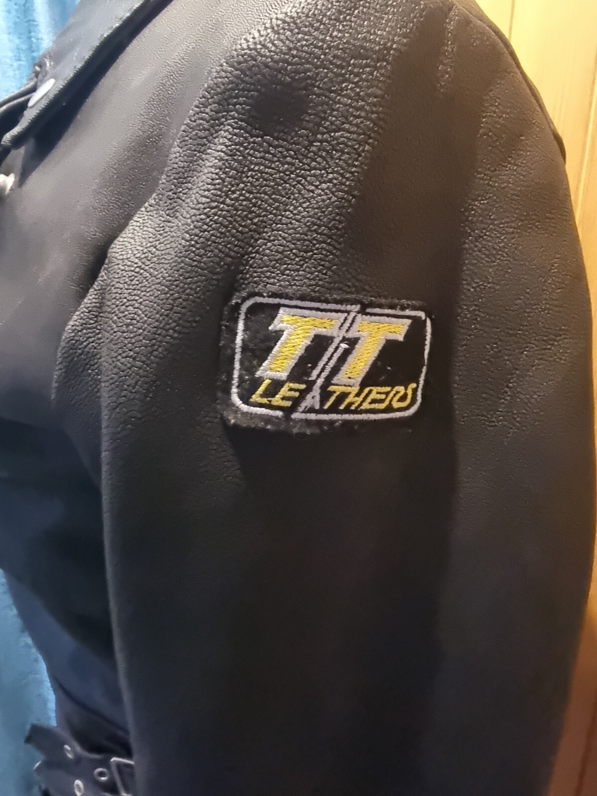 Vintage 1970s TT Leather  Biker Jacket – Rare triple Pocket Design.