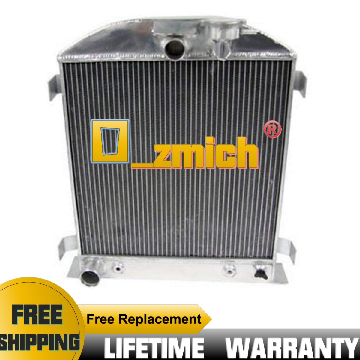 FILA Radiatore alluminio 3 file per Ford Hiboy HI BOY motore Ford V8 1932 32 1932 19