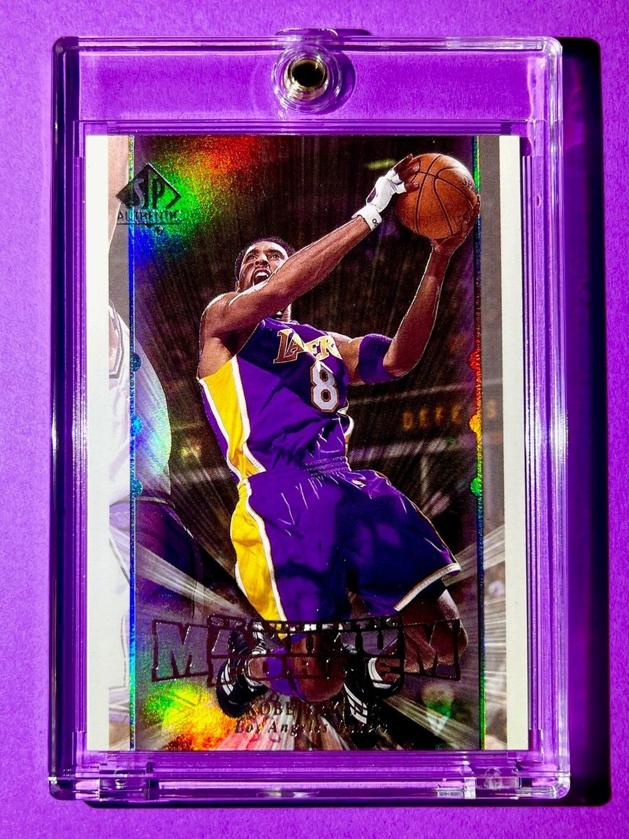 Kobe Bryant RARE UPPER DECK SP AUTHENTIC MAXIMUM FORCE INSERT NBA 