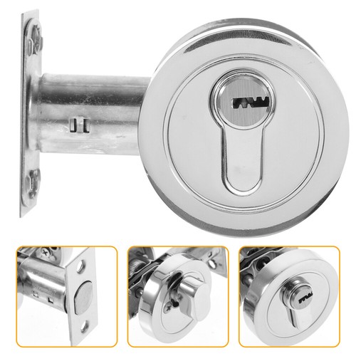 Produktbild von Scheunentürschloss, Torriegel, Klappriegel, Sicherheitstürriegel, 3,8 Mm, Robuste Zinklegierung, Türriegel Für Schiebetür, Schuppen, Garage, Hof