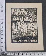 WUNDERKAMMER B EXLIBRIS 185 - "EROTIC 1947 BATH BEAUTIES"- * L MALLOL * - P