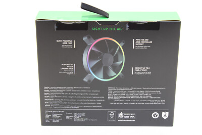 Razer Kunai Chroma 140mm 1600RPM Max ARGB and PWM Hydraulic Case