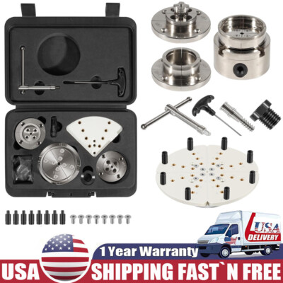 4-Inch Self-Centering Wood Lathe Chuck Set for Nova 1'' x 8 TPI Thread