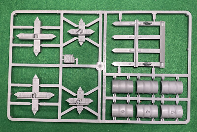 Warhammer 40k Barricades Barricade Sprue 1997 90er Landschaft Gelände Games Workshop