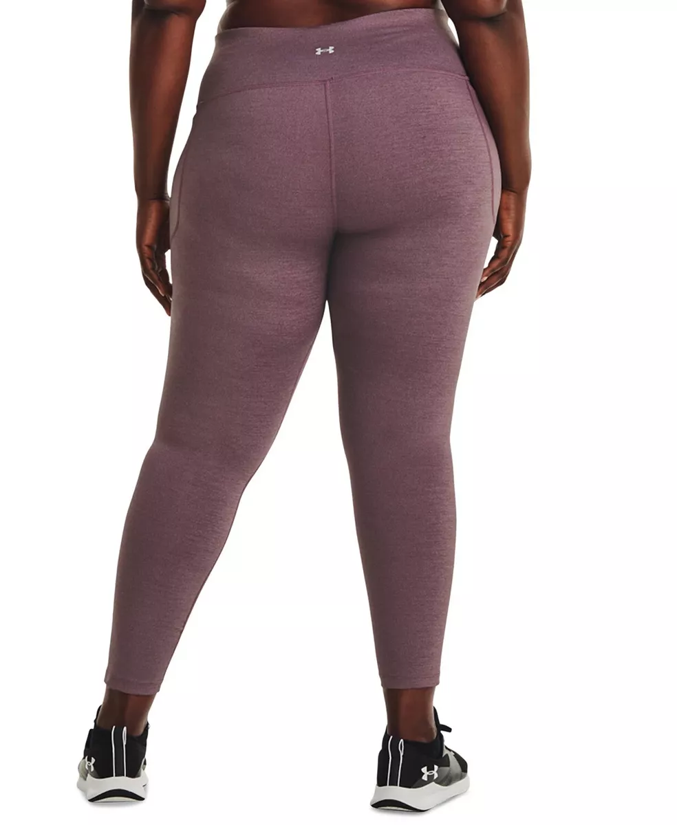 Under Armour Plus Size Meridian Ankle Leggings Womens Ash Plum