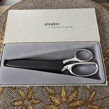 Gingher G-8 Chrome Knife Edge 8" Scissors With Original Box  Insert