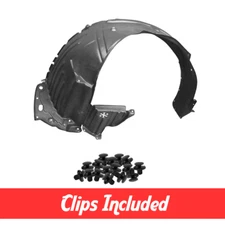 Front Passenger Side Fender Liner w/ Clips For 2012-2015 Honda Pilot HO1249153