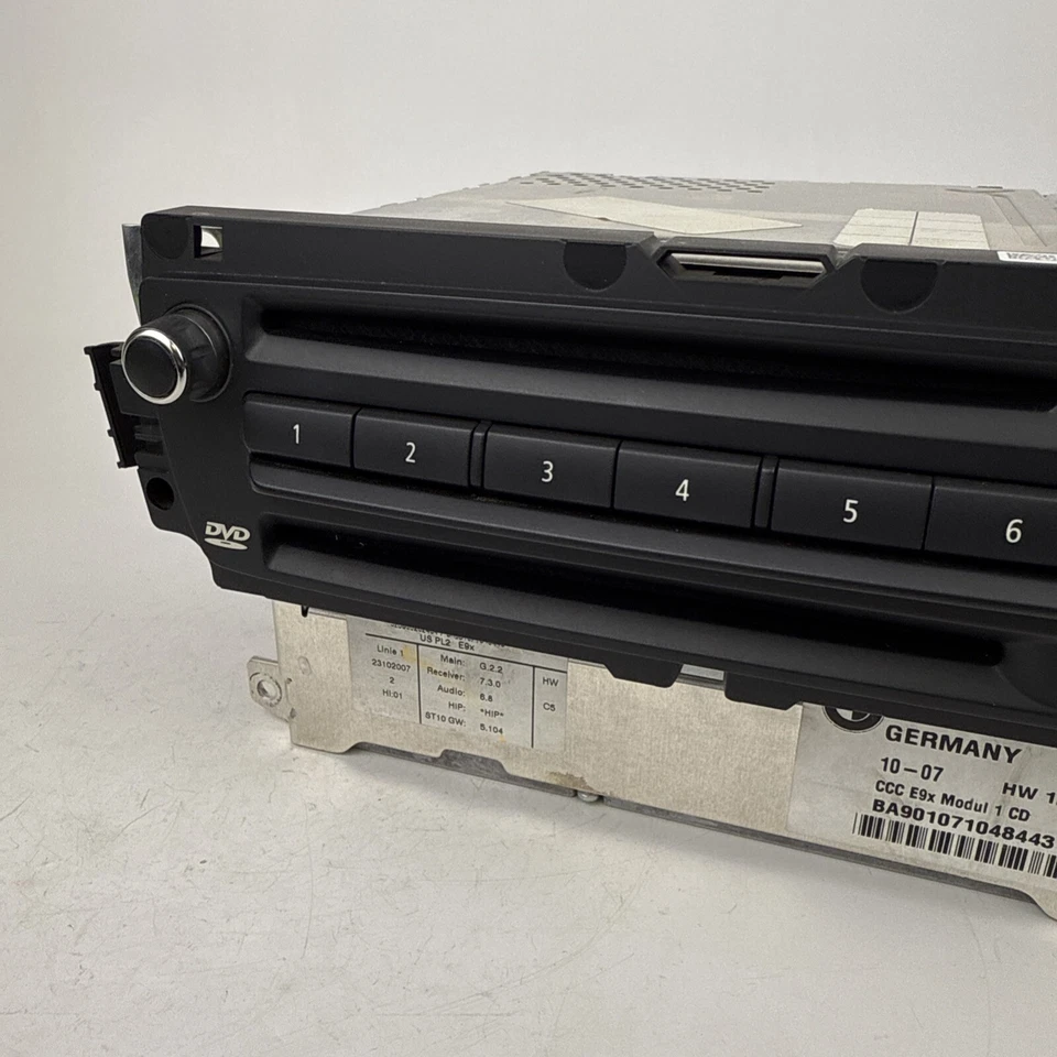 🚘 BMW E90 E92 328i 335i M3 2007-2009 LOGIC 7 CCC UNIDAD PRINCIPAL NAVEGACIÓN 9170722 Foto 3 de 4