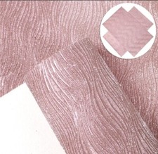 Pink Glitter patterned FAUX LEATHER SHEET 8" x 12" Felt Back 1116895 Luxury
