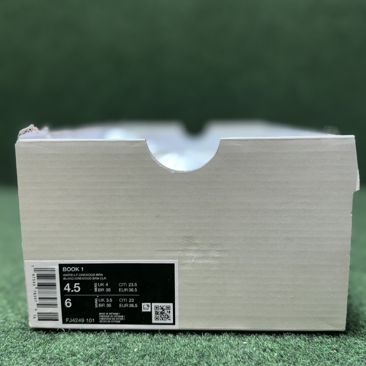 Nike Book 1 Rattlesnake FJ4249-101 Mens Size 4.5 / Womens Size 6