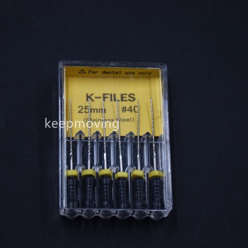 1 Pack Dental K-File Stainless Steel Endodontic Instruments Hand Use 21/25/31mm - 第 67/81 張圖片