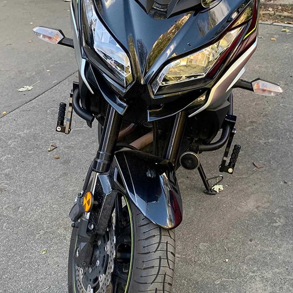 Conjunto de montagem de pinos ajustáveis para estrada compatível com Suzuki VSTROM 1000 2002-2010 2014-2019 - Imagem 3 de 4