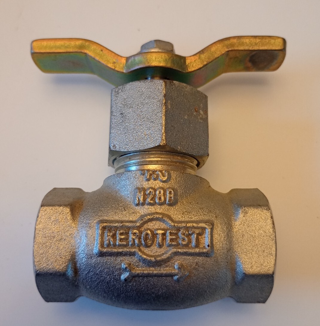 QTY 2- KEROTEST N28B 1/4