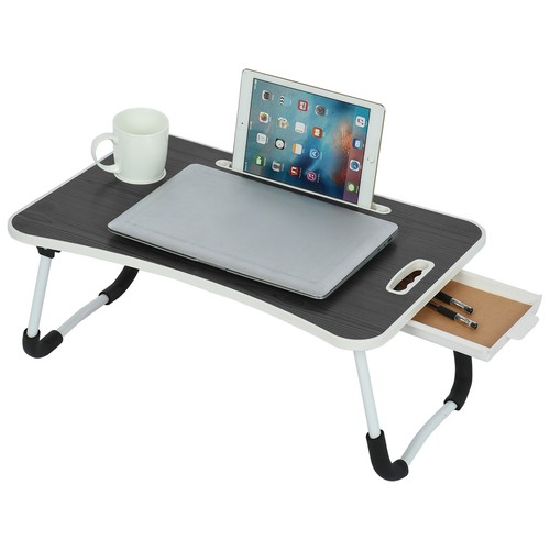 Folding Laptop Table Stand Bed Computer Desk Bed Picnic Stand Notebook ...