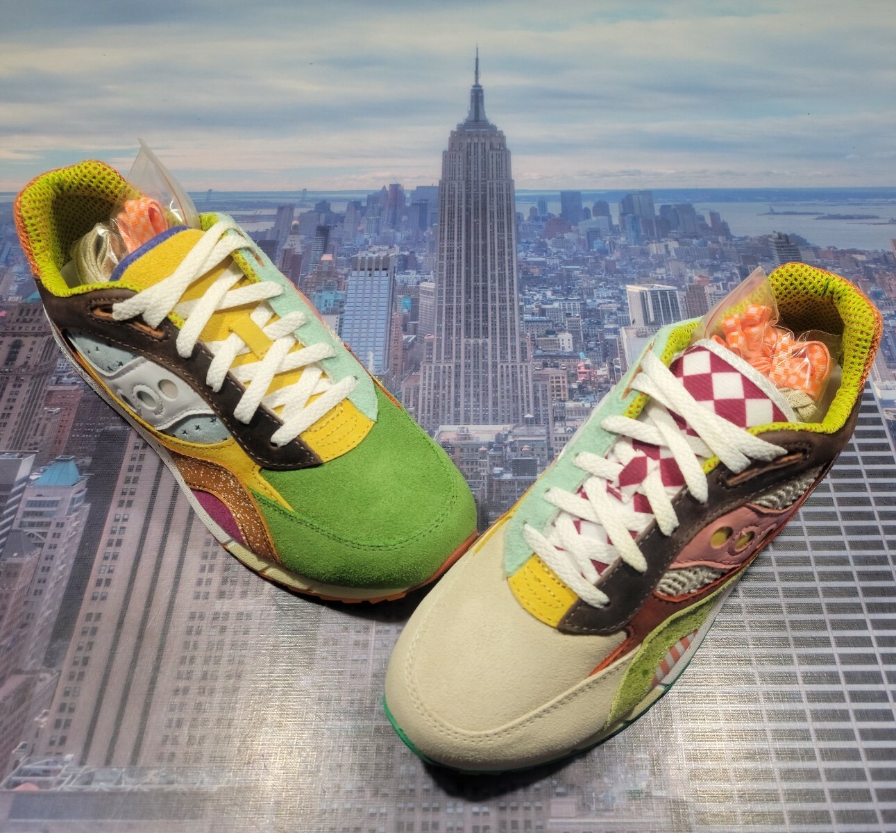 saucony shadow 6000 food fight
