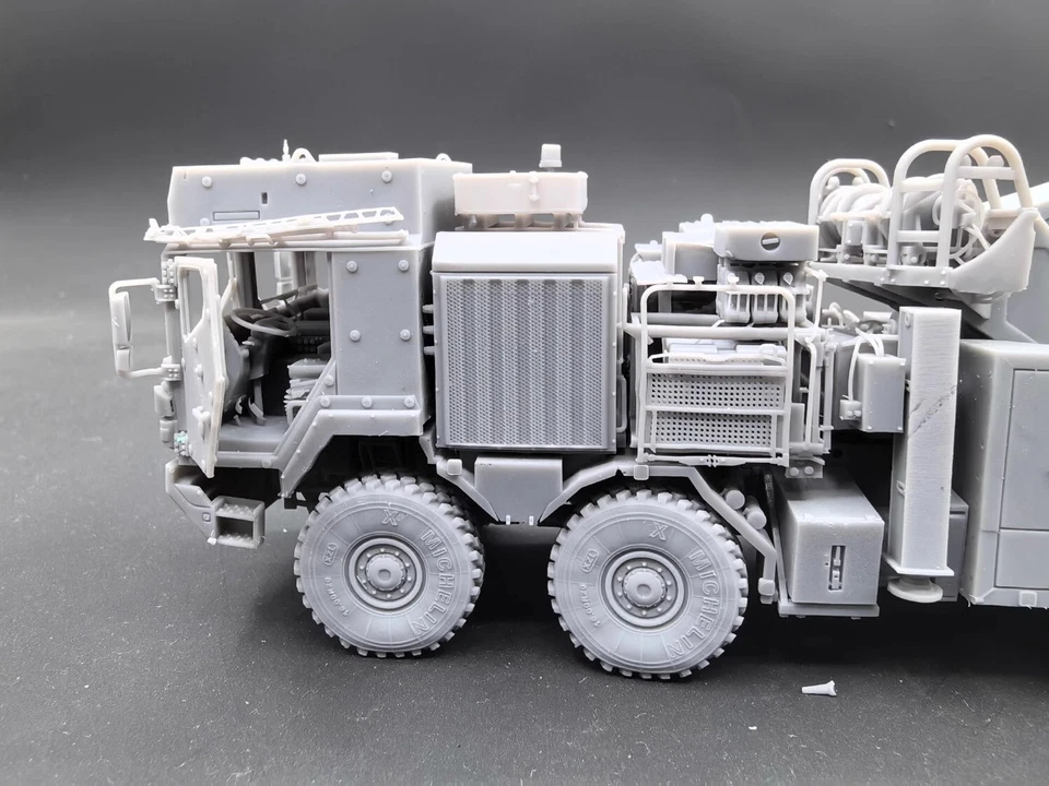 3D Printed 1/48 Germany Rheinmetall MAN HX45M10X10 Rescue Crane Model Kit - Image 3 of 4