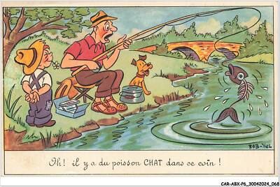 CAR-ABXP6-0368-ILLUSTRATOR - ROB-VEL - oh - es gibt Katzenfische in diesem Co