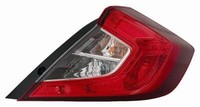 Scheinwerfer Hinten ÄUßEre Led- FüR Honda Civic 2017 4 TüRen Recht