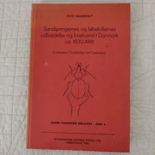 Sandhoppers Of Denmark Cicindelidae and Carabidae Rare 1983 Entomology Danish