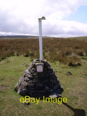 Foto 6x4 Cairn mit Post Scout grün auf Birkbeck Fells bei Stoneygill B c2007