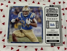 2023 Chronicles Draft Picks - Contenders College Ticket #10 Zach Charbonnet RC