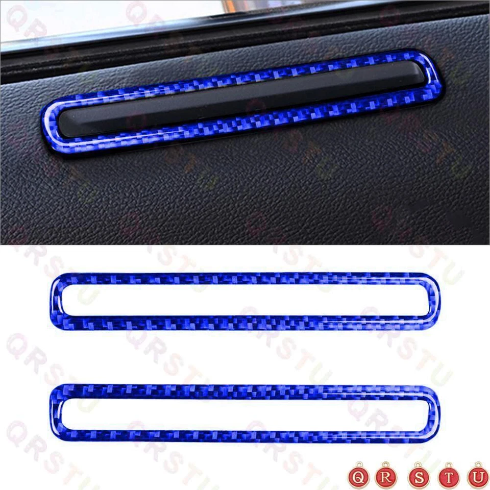 19Pcs Blue Carbon Fiber Interior Full Set Cover Trim For Dodge Charger 2011-2014 - Imagem 2 de 4