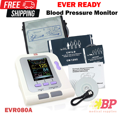 #ad #ad Ever Ready Automatic Arm Blood Pressure Monitor Electronic Sphygmomanometer $49.95