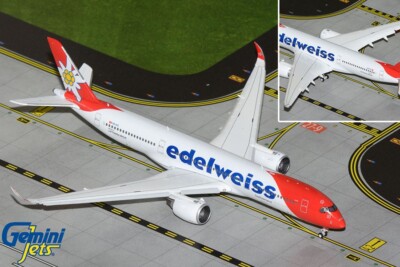 GEMINI JETS EDELWEISS AIR A350-900 FLAPS DOWN 1:400 DIECAST GJEDW2315F  IN STOCK