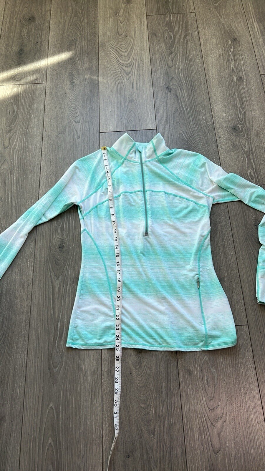 Athleta Pullover Lightweight Jacket Medium Sporty… - image 9