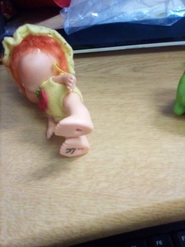Strawberry Shortcake : * Apple Dumplin' (w/ Tea Time Turtle) 1979 Kenner *Nice!* - Picture 6 of 10