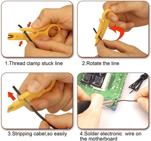 60W Soldering Iron Kit Electronics Welding Irons Solder Tools With multimeter A - Picture 8 of 13
