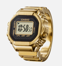 CASIO Gold Ring Watch CRW-001G-9JR w/Size Adjusting Spacer Limited Model NEW