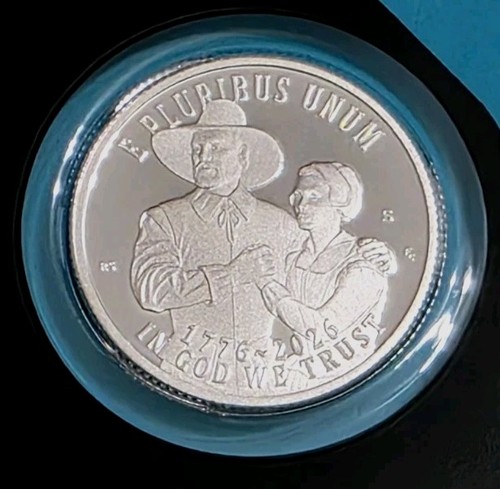 2026 S SILVER Proof Mayflower Compact SEMIQ "250" Quarter 🔥