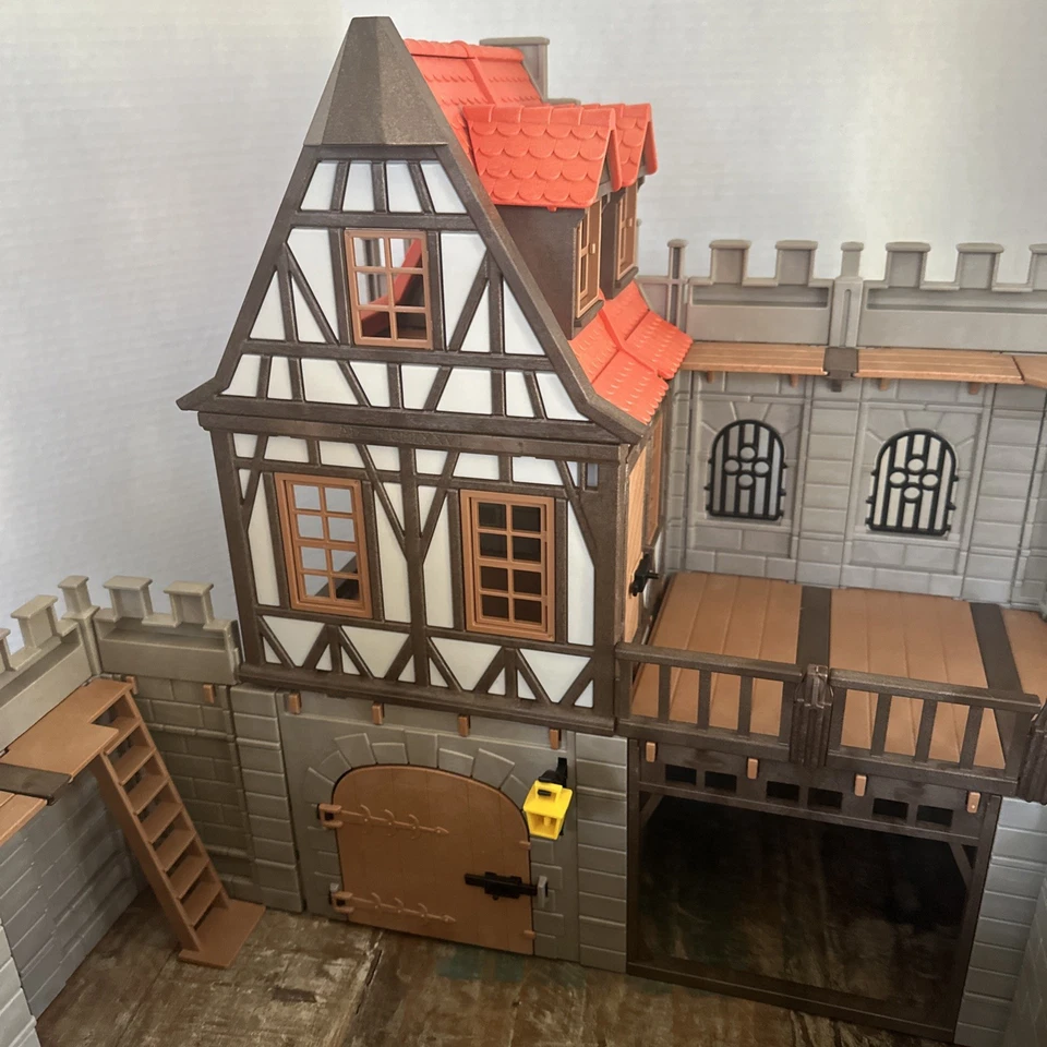 PLAYMOBIL 3666 Reyes Castillo Grande Caballero Juego Casi Completo Foto 4 de 4