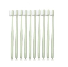 10pcs/set Toothbrush Million Nano Bristle Ultrafine Adult Tooth Brush Teeth Deep