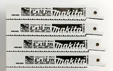 Reciprocating Saw Blades Makita  6in 10 TPI 20 Pack