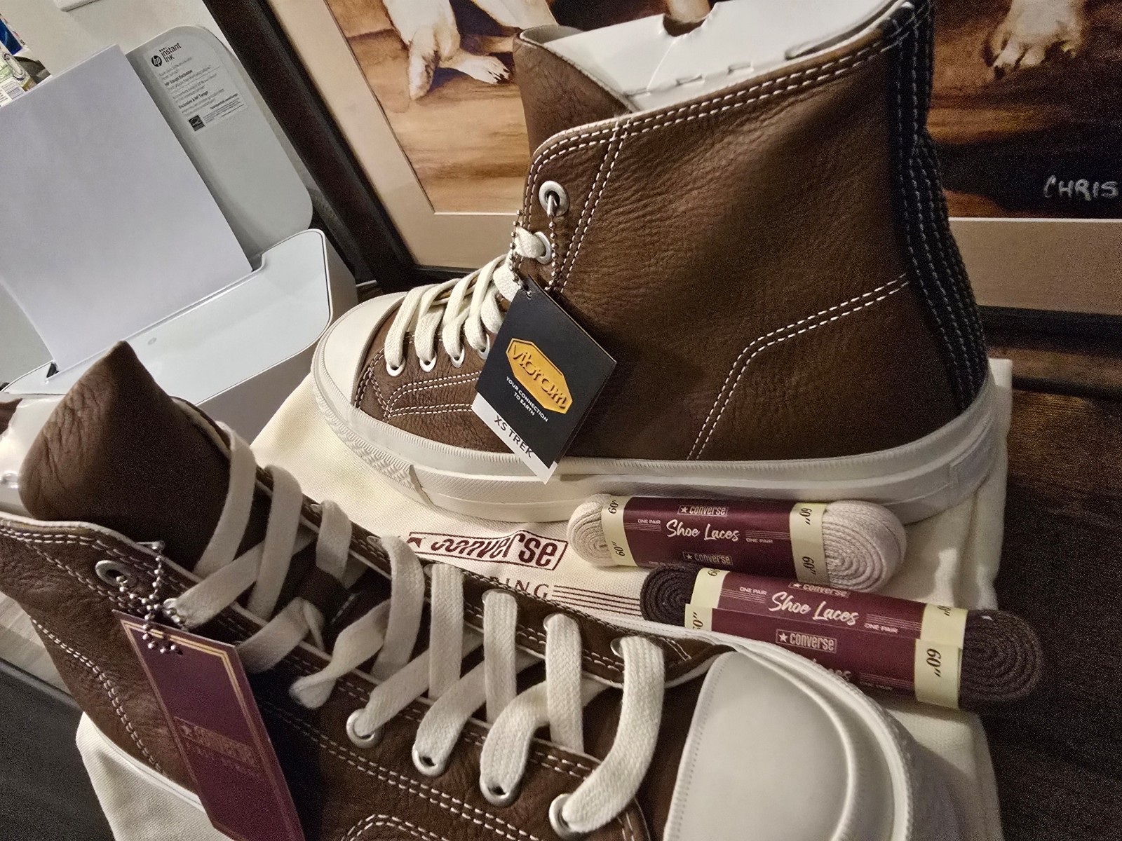Converse Chuck Taylor First String Hi Chestnut Brown A17915C Shoes Men's Sz 10 image 4