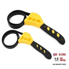 Strap Wrench Set - 2pcs,Oil Filter Wrench Set,Jar Opener, Water Filter