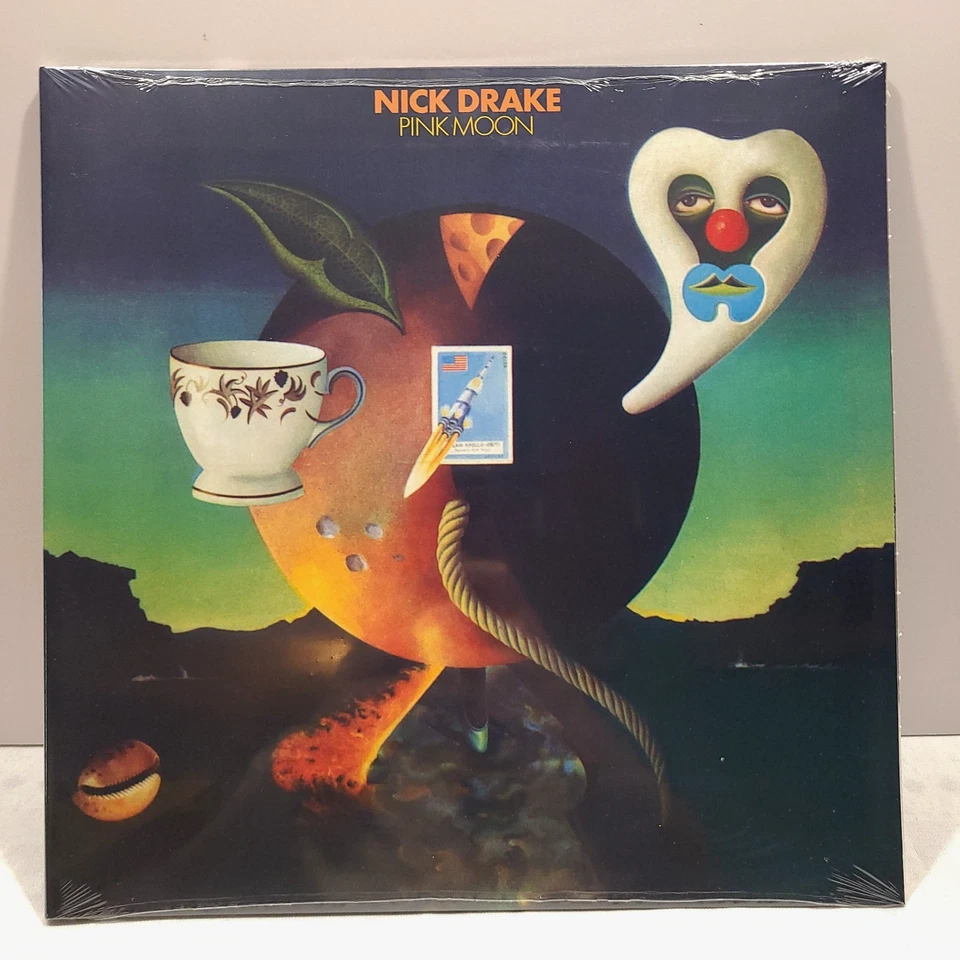 Nick Drake Pink Moon LP Island UMG 1974 New Vinyl Sealed 2023 Reissue Black #94k - Image 2 of 4