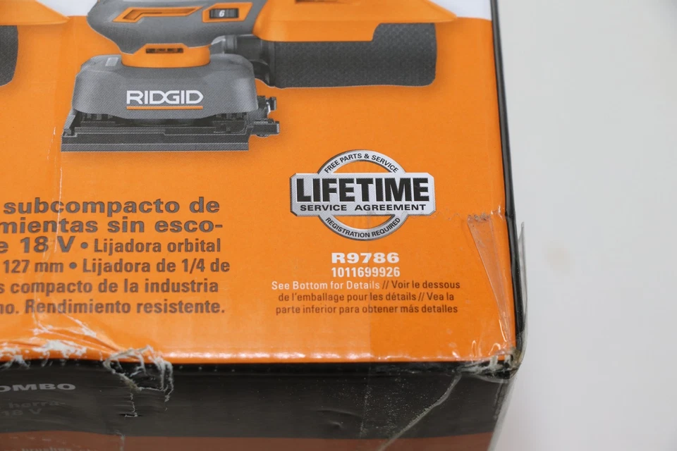 (R9786) 18V Subcompact Brushless Sander 2-Tool Kit, (Tool Only) - Image 3 of 4