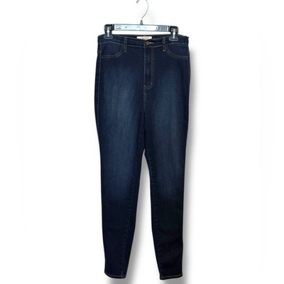 Vibrant Women's Dark Blue Skinny Jeans size 11