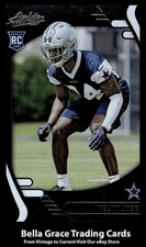 2021 Panini Absolute Kelvin Joseph #177 Dallas Cowboys Rookie