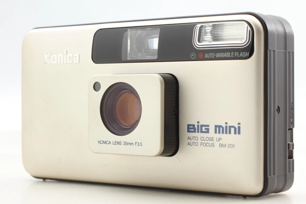 【動作OK】Konica big mini bm-201 コニカ ※K095 KONICA BiG mini BM-201 | ヨアケマエカメラ フィルムカメラ修理・販売