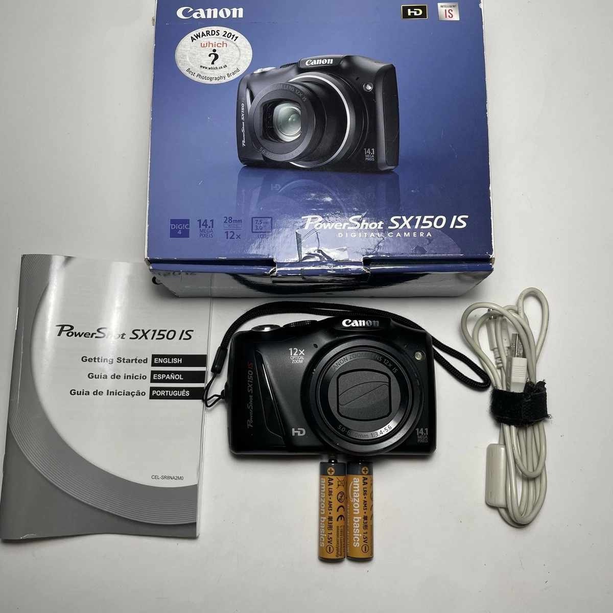 Canon PowerShot SX150 IS Digital Cameras for sale | eBay UK