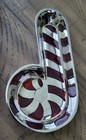Vintage Silver Plated 8” Candy Cane Design Candy Dish Collection By Godinger Pre — photo 1