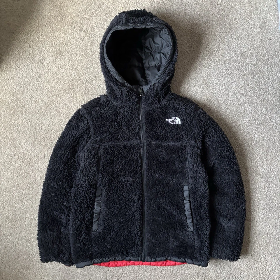 Chaqueta juvenil The North Face invierno reversible piel sintética aislada talla mediana 10 Foto 3 de 4